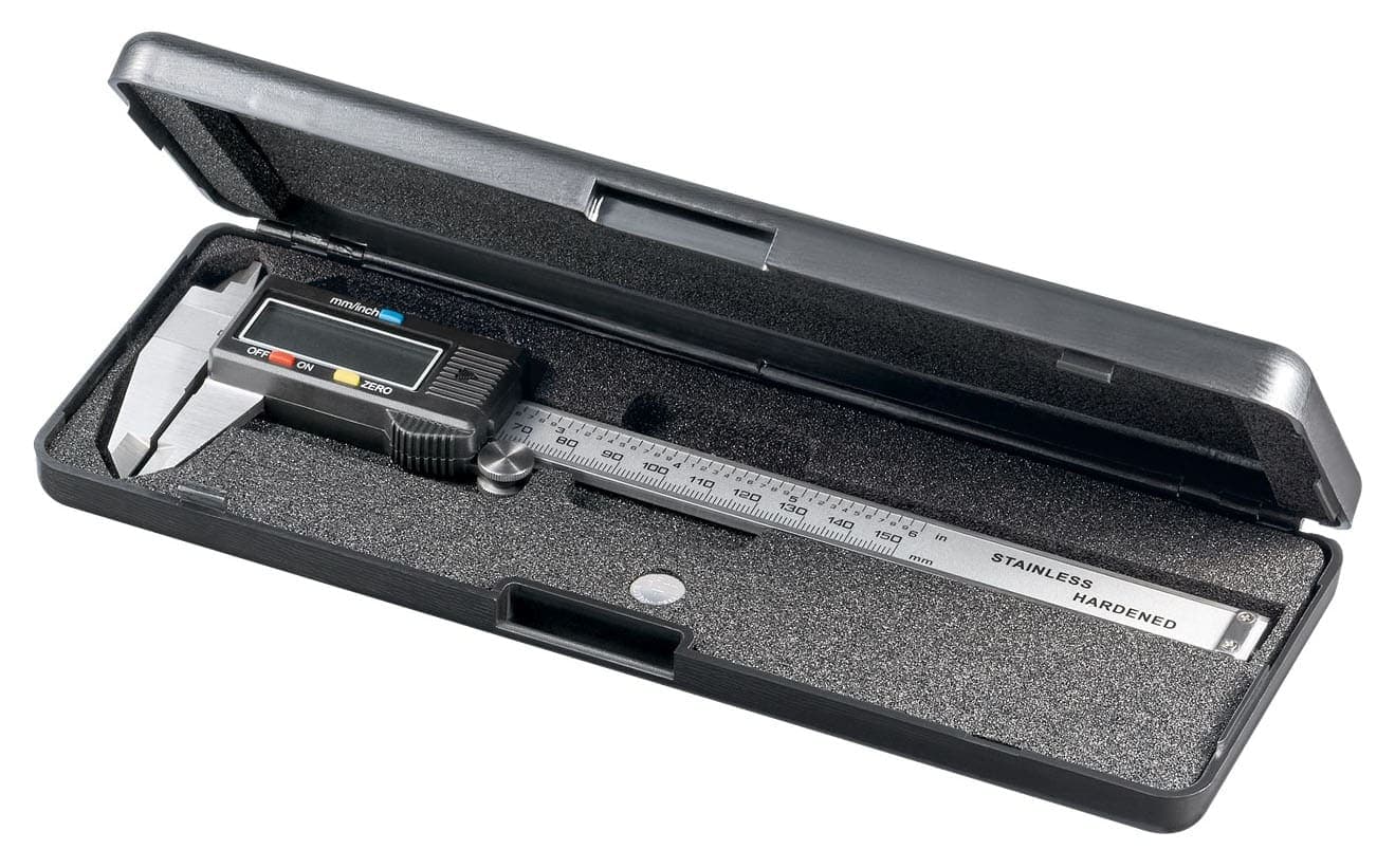 GOOBAY ψηφιακό παχύμετρο 77001, 150cm/6", ασημί 2
