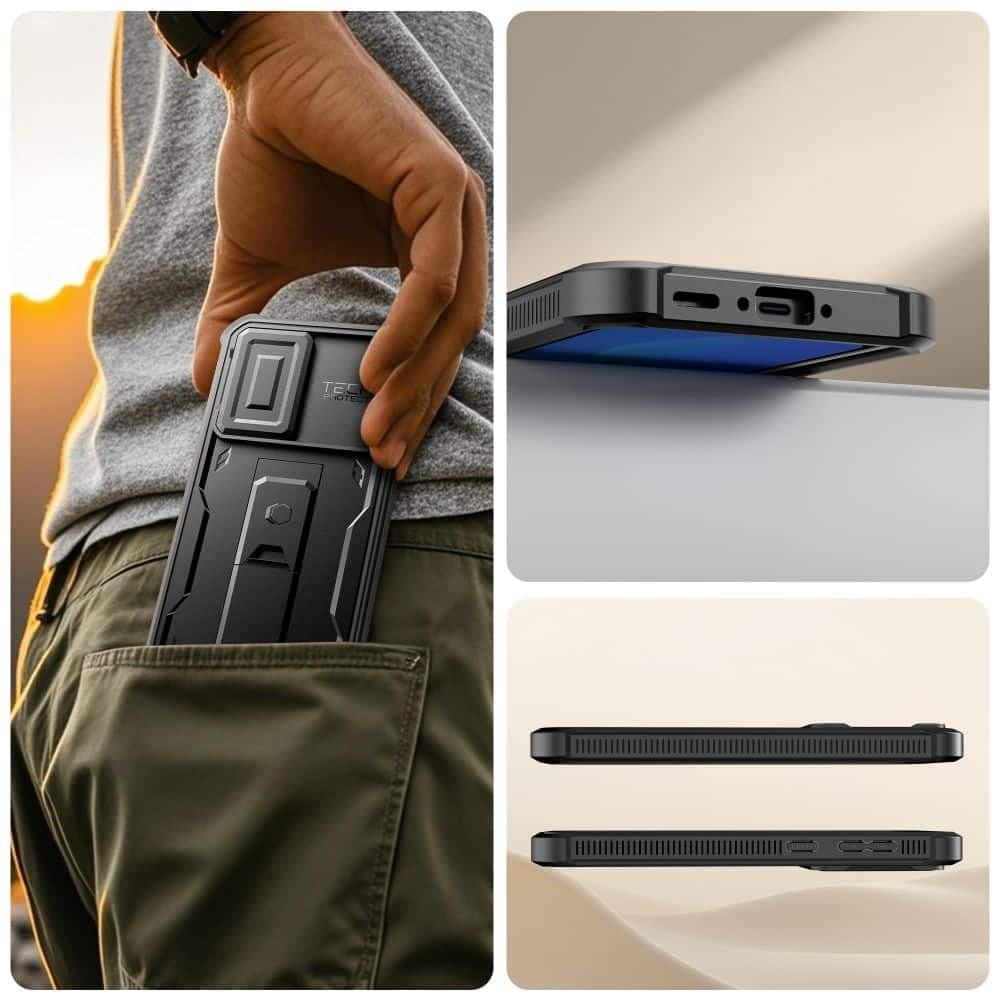 TECH-PROTECT KEVLAR CAM+ - θήκη για Samsung Galaxy A36 / A37 - Μαύρο 2