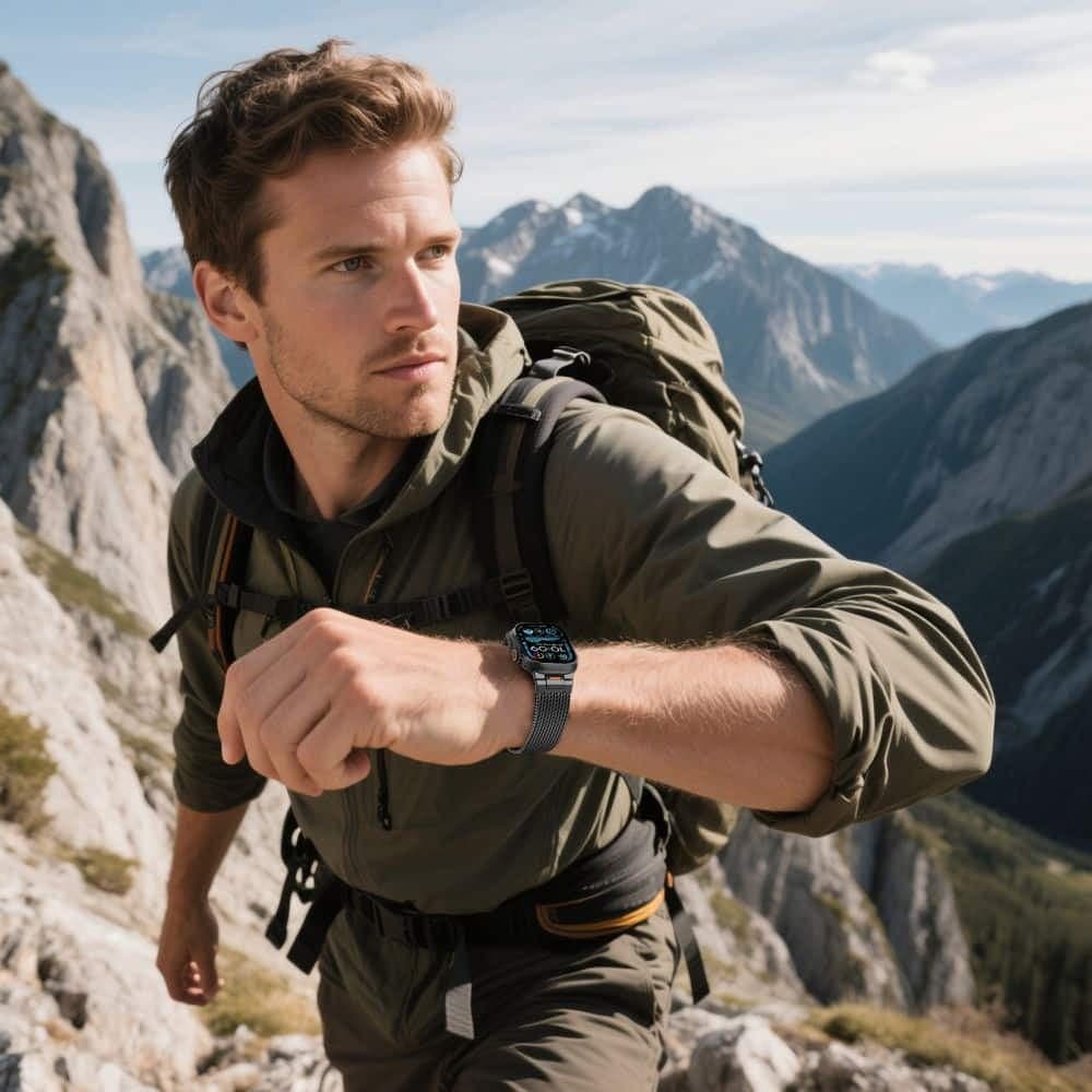TECH-PROTECT MILANO VANGUARD - θήκη για Apple Watch 8 / 9 10 11 SE Ultra - Μαύρο 6