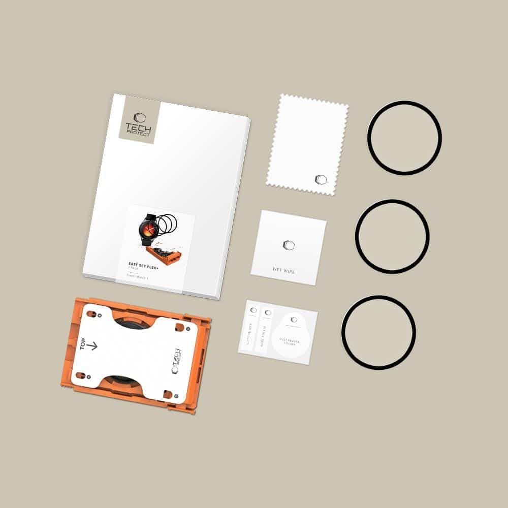 TECH-PROTECT EASY ΣΕΤ FLEX+ 3 ΤΕΜΑΧΙΩΝ XIAOMI WATCH 5 ΜΑΥΡΟ 7