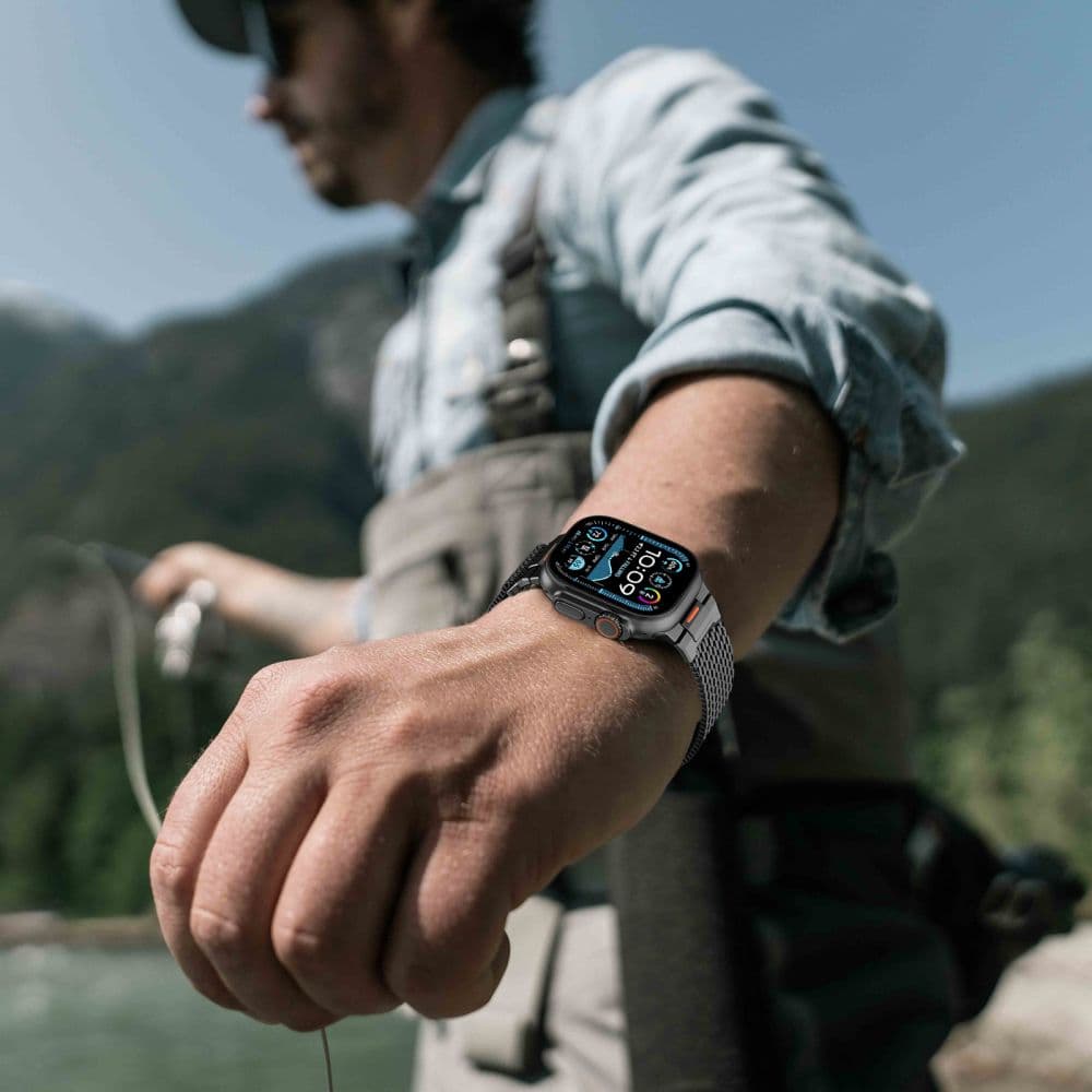 TECH-PROTECT MILANO VANGUARD - θήκη για Apple Watch 8 / 9 10 11 SE Ultra - Μαύρο 7