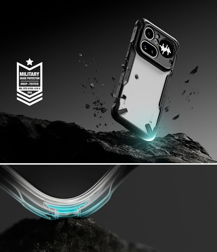 Ringke Fusion X - θήκη για Nothing Phone (4a) Pro - Μαύρο 6