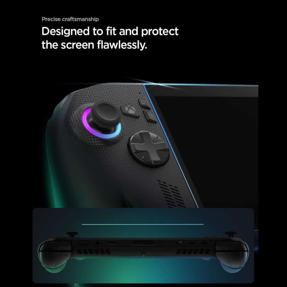Σκληρυμένο γυαλί SPIGEN GLAS.TR SLIM 2 τεμαχίων ROG ALLY / ALLY X 2023-2025 / MSI CLAW 7 AI+ ΔΙΑΦΑΝΕΣ 8