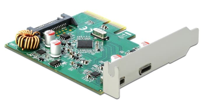 DELOCK κάρτα επέκτασης PCI Express x4 σε 2x USB-C 90397, 10 Gbps 4