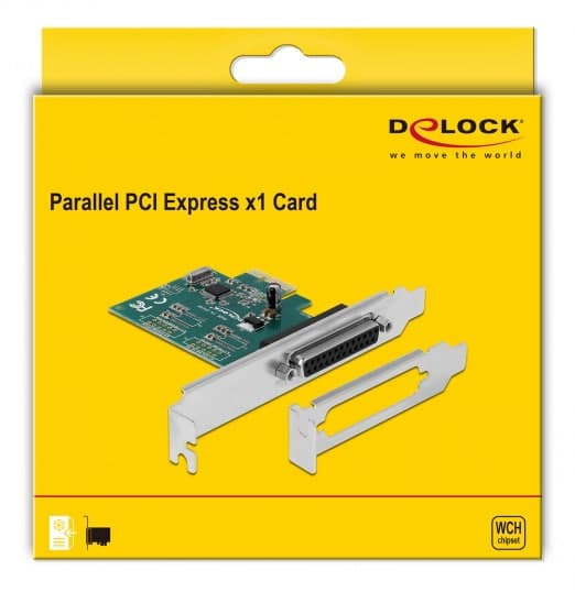Κάρτα PCI Express DELOCK σε 1x παράλληλη IEEE1284 90412 5