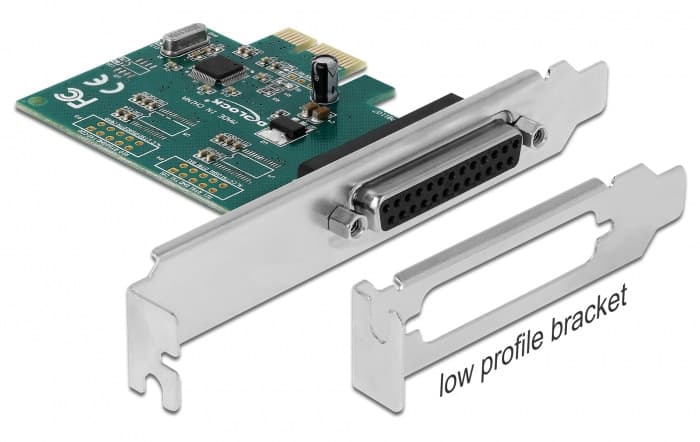Κάρτα PCI Express DELOCK σε 1x παράλληλη IEEE1284 90412 2