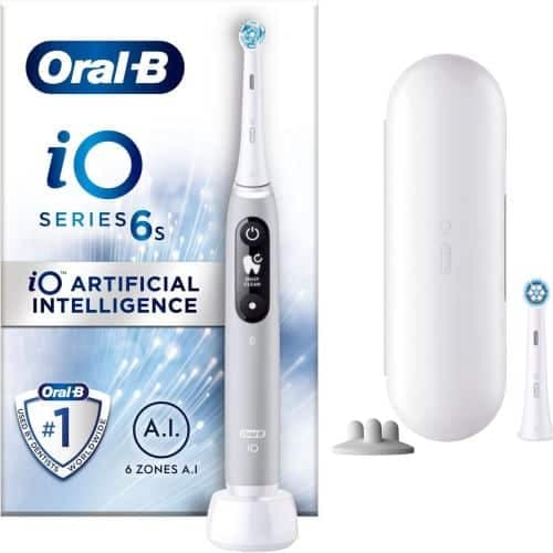Ηλεκτρική οδοντόβουρτσα Oral-B iO Series 6s Περιστρεφόμενη, Γκρι Ανθρακί EU