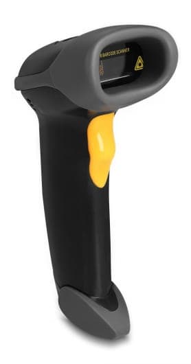 DELOCK USB barcode scanner 1D 90584, με καλώδιο σύνδεσης & βάση, μαύρο 2