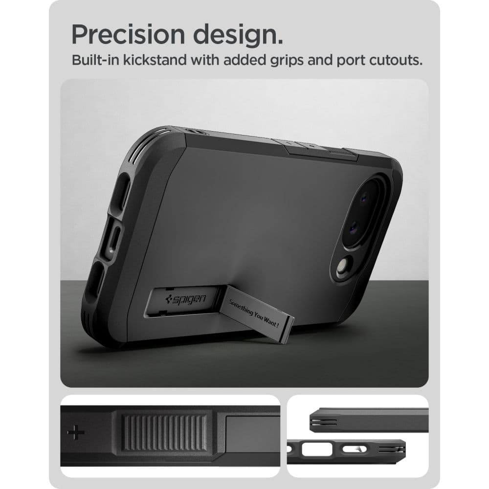 Spigen Tough Armor - θήκη για Google Pixel 10a - Μαύρο 8