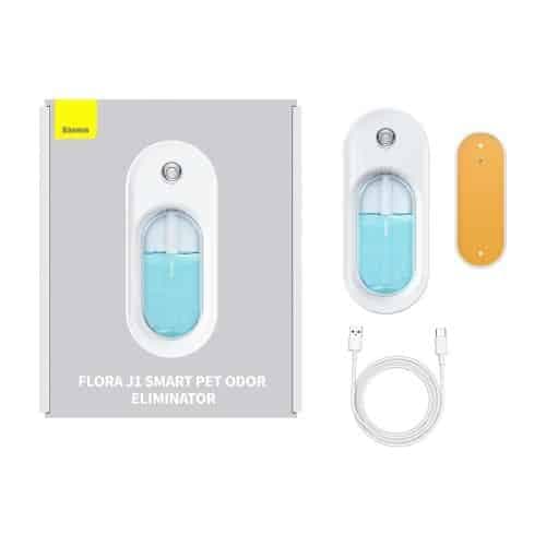 Baseus Home for Pet Flora J1 Εξουδετερωτής Οσμής Ζώων, διάρκεια μπαταρίας 30 ημερών, 1500 mAh Λευκό (ACFJ000002) 2