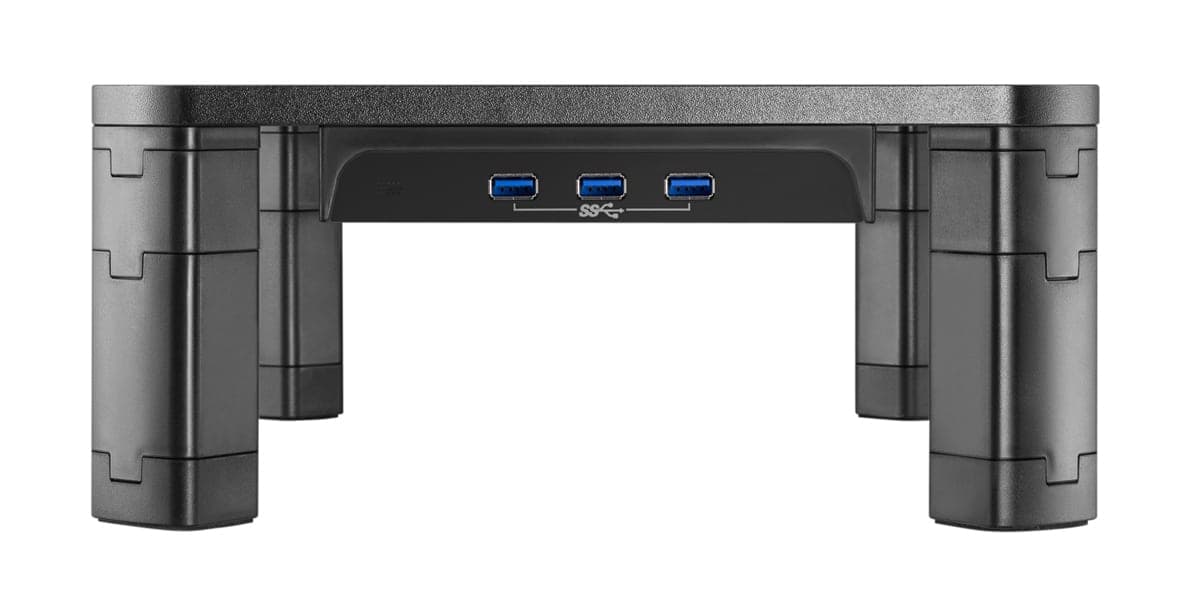 BRATECK επιτραπέζια βάση AMS-7 για οθόνη 17-32", 3x USB 3.0, 20kg 3