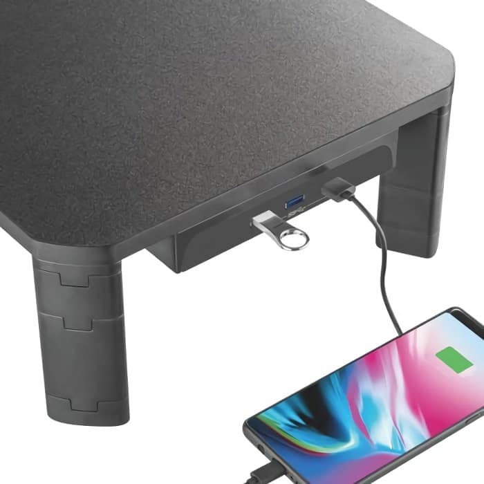 BRATECK επιτραπέζια βάση AMS-7 για οθόνη 17-32", 3x USB 3.0, 20kg 7