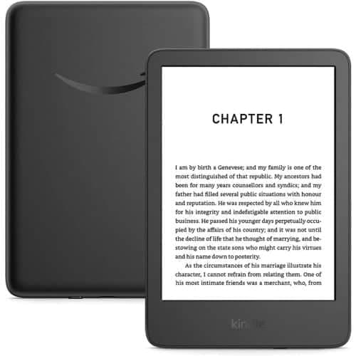 Amazon Kindle 2024, ηλεκτρονικός αναγνώστης 6" (11ης γενιάς) με διαφημίσεις 16GB μαύρο EU