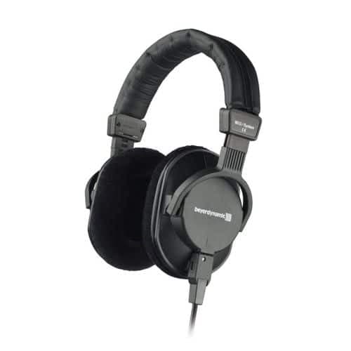 Beyerdynamic DT 250 80 Ohm Ενσύρματα Ακουστικά Over-Ear με Αποσπώμενο Καλώδιο, Μαύρο, EU