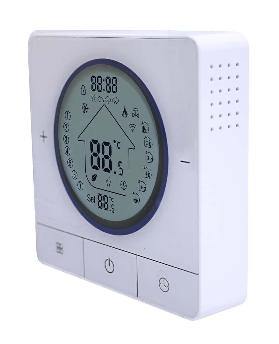 Smart θερμοστάτης αερίου BHT-800WM-GCLW, WiFi, επιτοίχιος, λευκός 4