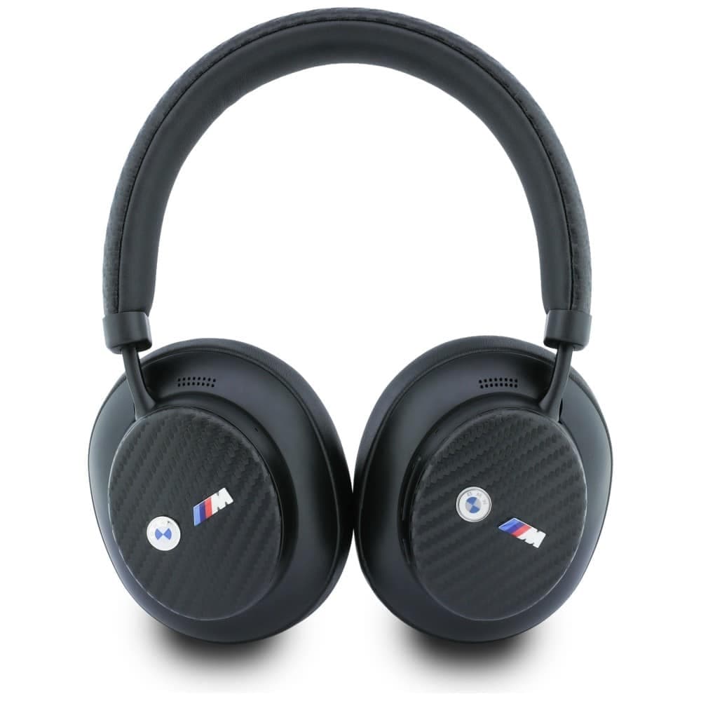 Ακουστικά BMW M με μεταλλικό λογότυπο Bluetooth ENC σε μαύρο χρώμα 3
