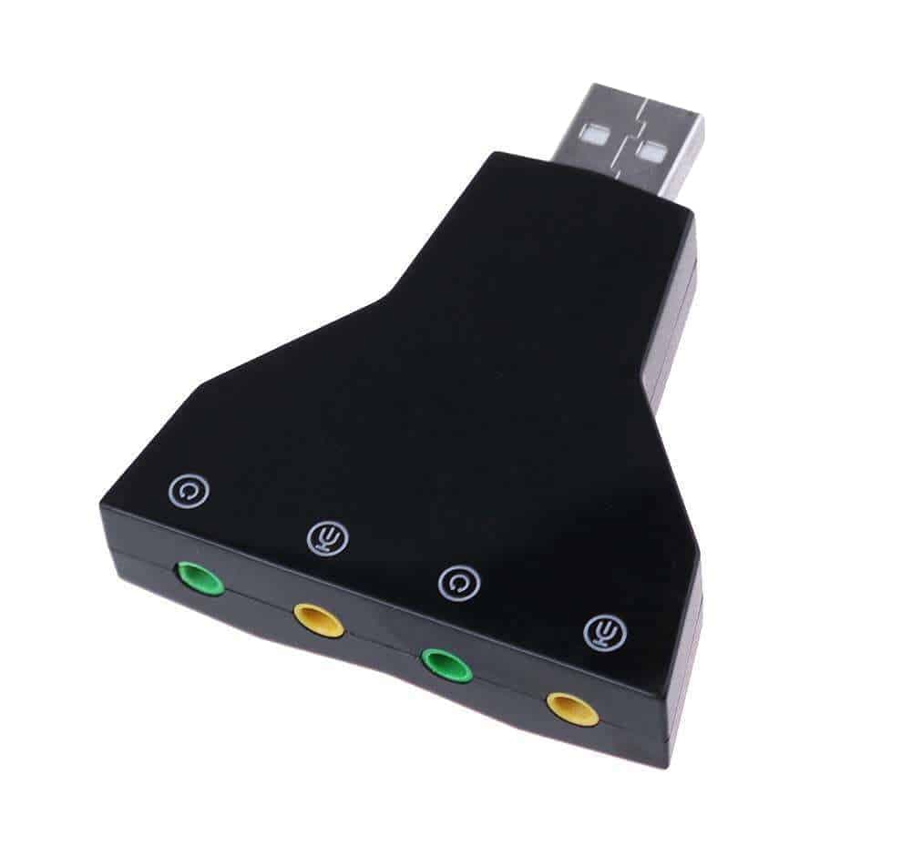 POWERTECH κάρτα ήχου USB CAB-U037, 7.1CH, έξοδος μικρόφωνου & ακουστικού 3