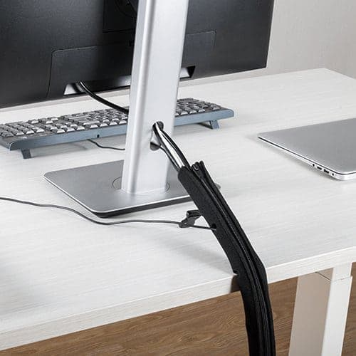 BRATECK κάλυμμα καλωδίων τύπου Flex Wrap CC15-1, με φερμουάρ, Φ30cm x1m 3