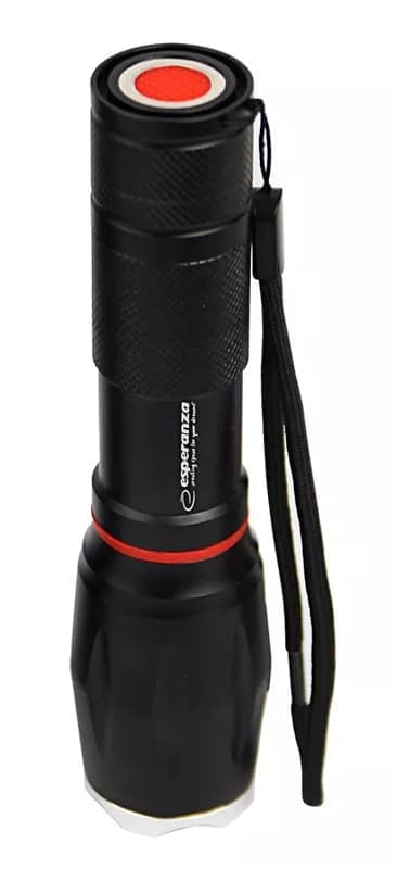 ESPERANZA φορητός φακός LED EOT070, 250lm, IPX3, zoom, με μαγνήτη, μαύρος 3