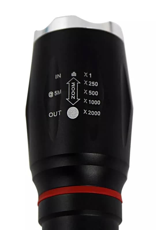 ESPERANZA φορητός φακός LED EOT070, 250lm, IPX3, zoom, με μαγνήτη, μαύρος 4