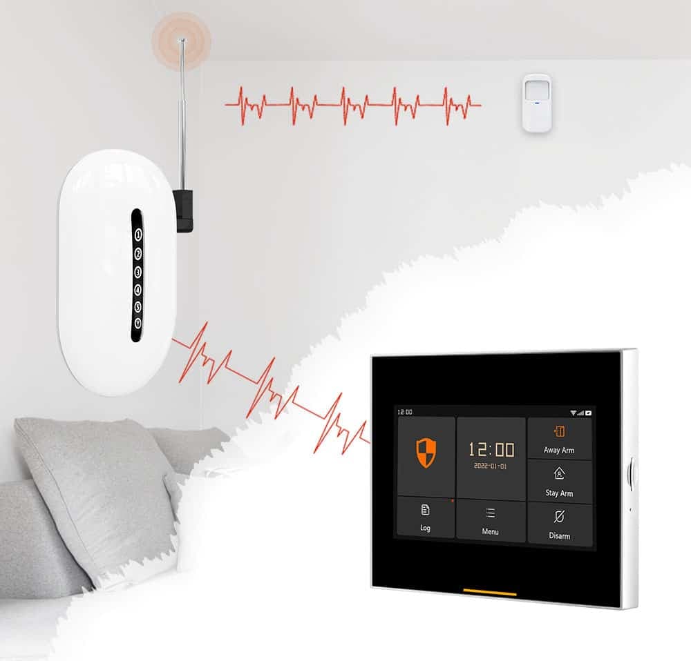 Αναμεταδότης συστημάτων συναγερμού EX010, 433MHz, έως 500m 3