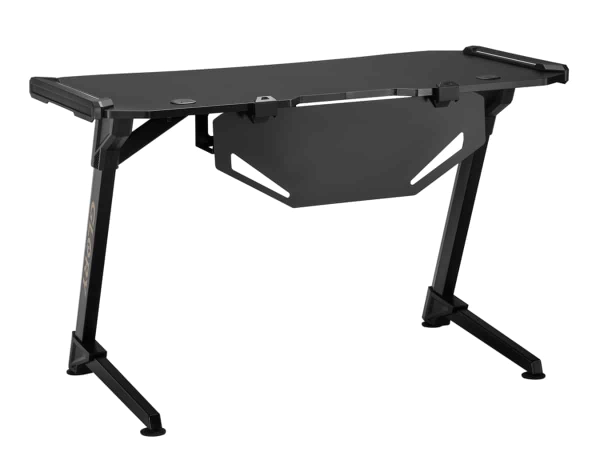 BRATECK gaming γραφείο Glory GMD04-1S, 1200x600mm, RGB, μαύρο 5