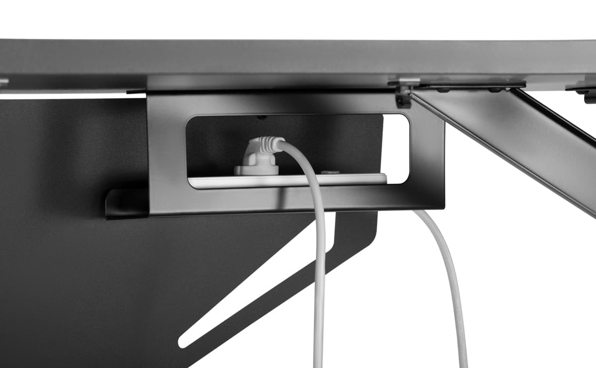 BRATECK gaming γραφείο Glory GMD04-1S, 1200x600mm, RGB, μαύρο 6