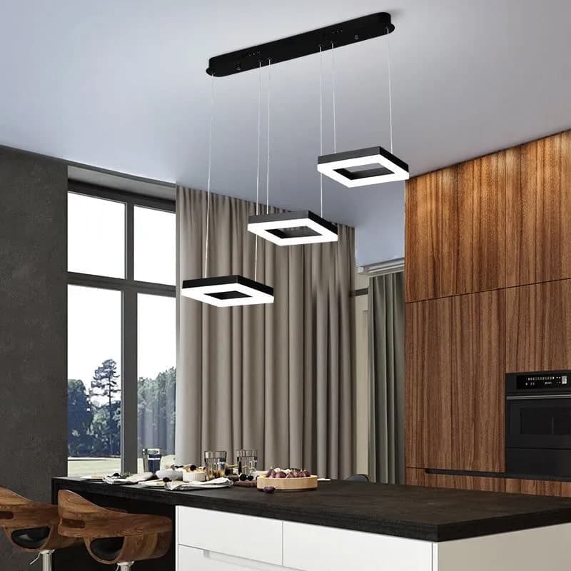 POWERTECH LED φωτιστικό οροφής HLL-0103, 35W, 4000K, 70x120cm, μαύρο 2