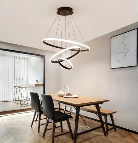 POWERTECH LED φωτιστικό οροφής HLL-0105, 44W, 4000K, 60x60cm, μαύρο 2