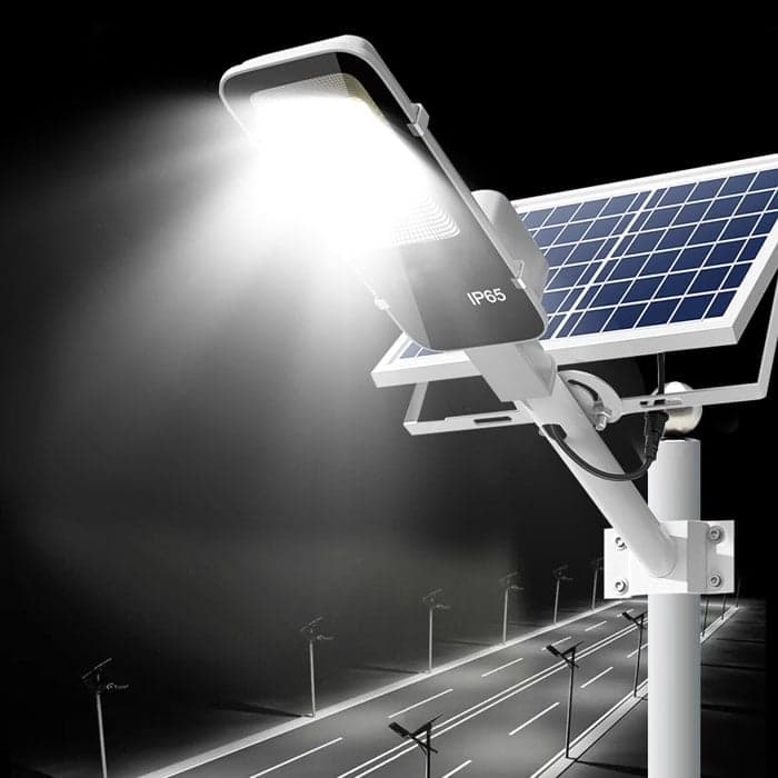 POWERTECH LED ηλιακός προβολέας HLL-0125 με χειριστήριο, 150W, 10000mAh 3
