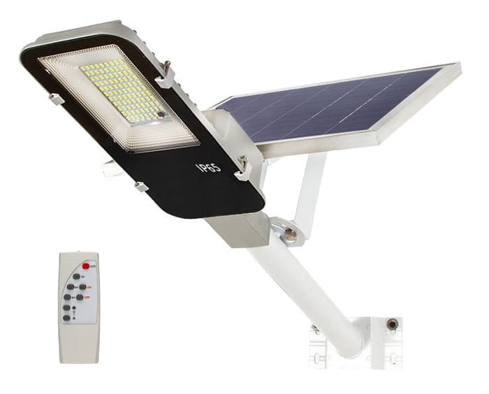 POWERTECH LED ηλιακός προβολέας HLL-0125 με χειριστήριο, 150W, 10000mAh