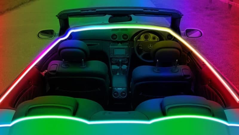 POWERTECH smart LED καλωδιοταινία HLL-0132, RGB, IP44, Bluetooth, 15m 9