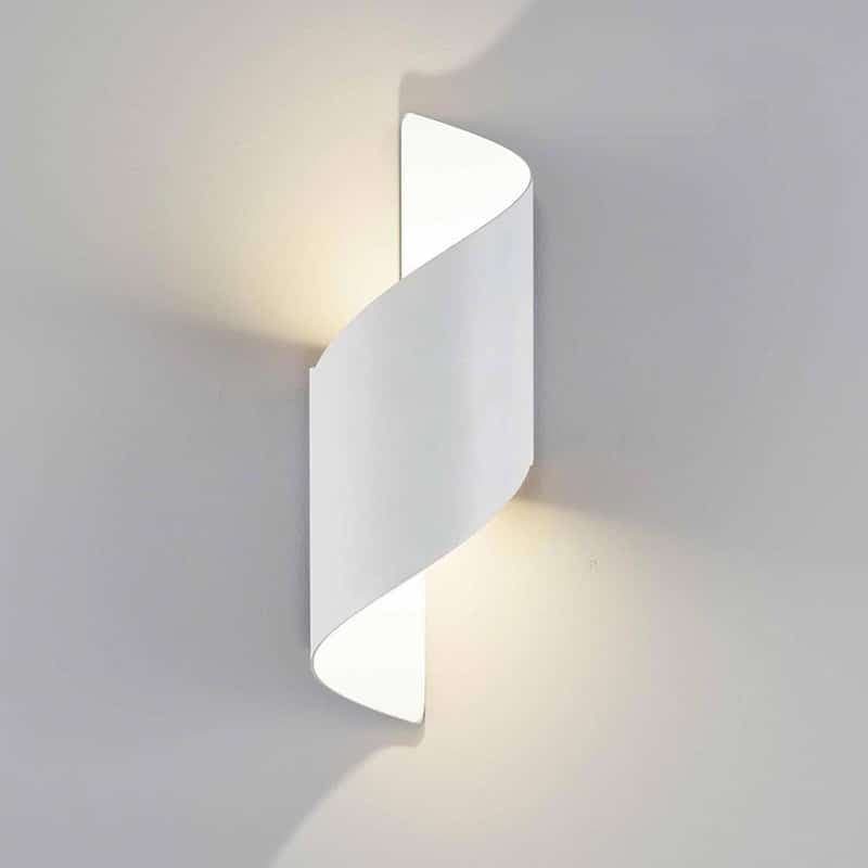 POWERTECH LED φωτιστικό τοίχου HLL-0162, 10W, 4000K, 800lm, IP65, λευκό 2