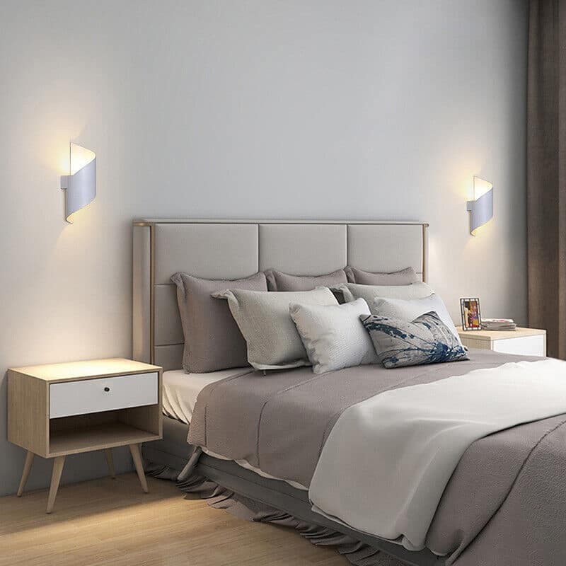 POWERTECH LED φωτιστικό τοίχου HLL-0162, 10W, 4000K, 800lm, IP65, λευκό 3