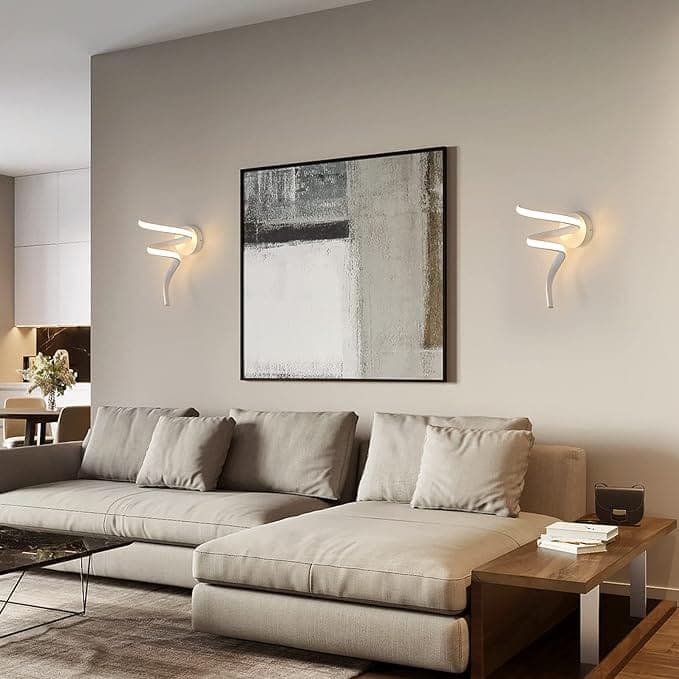 POWERTECH LED φωτιστικό τοίχου HLL-0169, 12W, 4000K, 960lm, λευκό 2