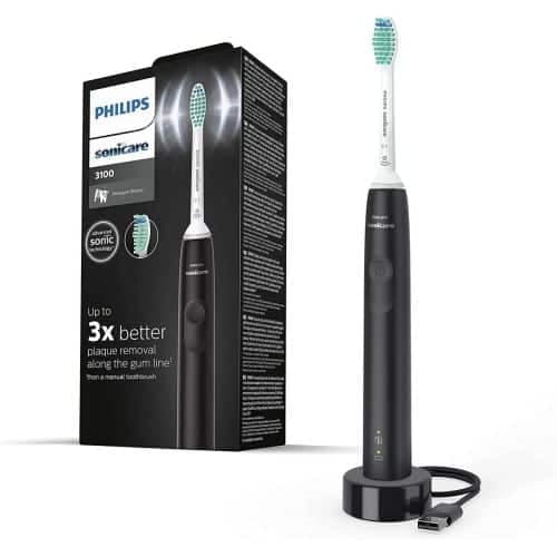 Ηλεκτρική οδοντόβουρτσα Philips Sonicare σειράς 3100 HX3671/14 μαύρη EU