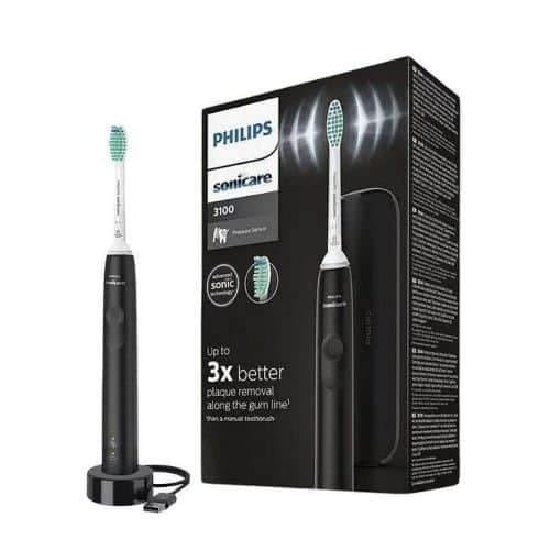 Ηλεκτρική οδοντόβουρτσα Philips Sonicare Σειρά 3100 HX3673/14 Μαύρη EU