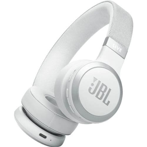 JBL Live 670NC Ασύρματα Ακουστικά Bluetooth On-Ear Λευκά EU