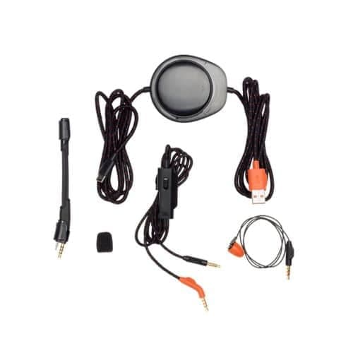 JBL Quantum One Ενσύρματα Ακουστικά για PC Gaming με Ακουστικά για Επαγγελματικό Υπολογιστή, Μαύρο, EU 2