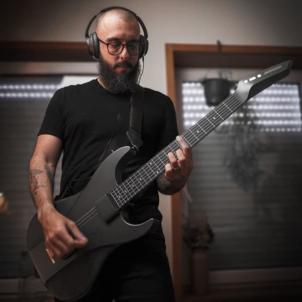 Smart Guitar AeroBand MIDI μαύρο 8