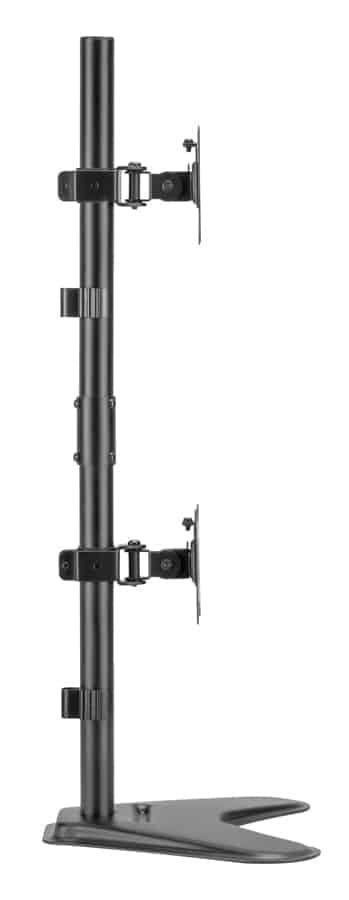 BRATECK βάση γραφείου για 2x οθόνες LDT66-T02V, 17-32", έως 9kg 4