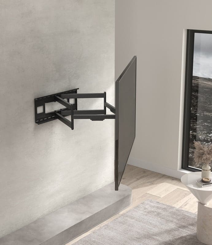BRATECK επιτοίχια βάση τηλεόρασης LPA49-486XLD, 43-90", 80kg, heavy duty, full motion 2