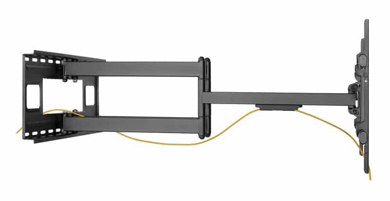 BRATECK επιτοίχια βάση τηλεόρασης LPA49-486XLD, 43-90", 80kg, heavy duty, full motion 5