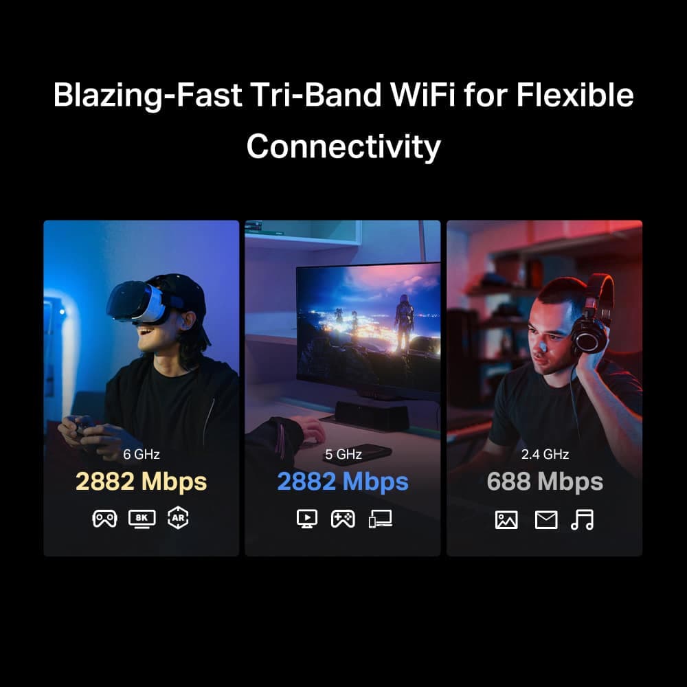 MERCUSYS κάρτα δικτύου WiFi 7 & Bluetooth MA37BE, 6500Mbps BE6500, PCIe, V1.0 4