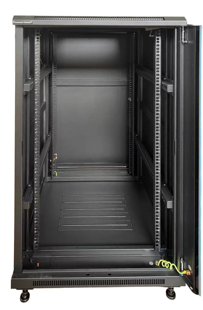 POWERTECH επιδαπέδια καμπίνα rack 19" NETW-0040, 600 x 800 x 1166mm, 22U 2