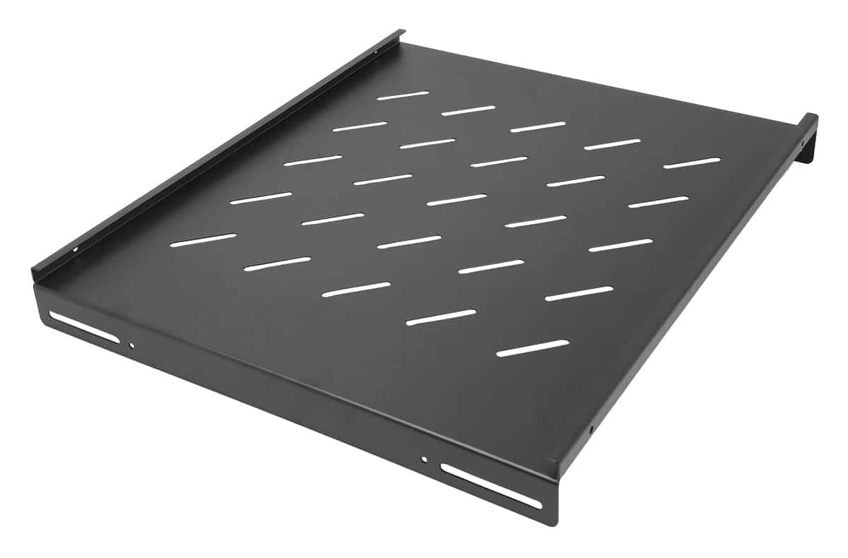 POWERTECH σταθερό ράφι για rack 19" NETW-0052, 1U, βάθος 420mm, μαύρο 2
