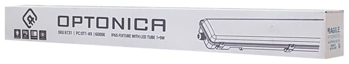 OPTONICA LED φωτιστικό Tube T8 6731, 9W, 6000K, IP65, 800LM, 68cm 2