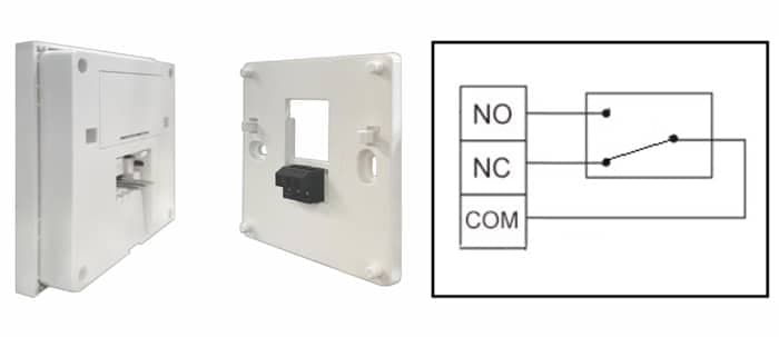 POWERTECH ψηφιακός θερμοστάτης χώρου PT-1046, αερίου, RF, λευκός 2
