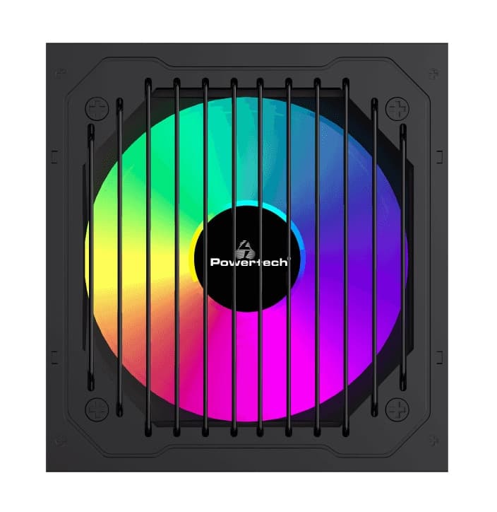 POWERTECH τροφοδοτικό PC PT-1311, 80PLUS Bronze, 700W, ATX, 120mm RGB Fan, Semi Modular 2