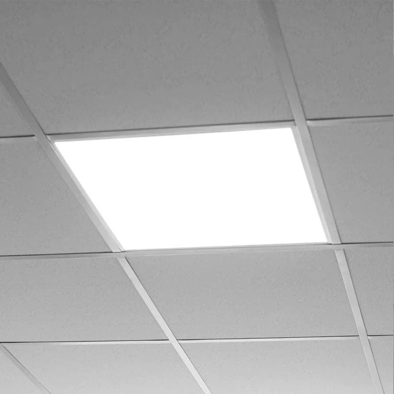 POWERTECH LED panel ψευδοροφής PT-1533, 40W, 59.5x59.5cm, τετράγωνο, 4000K, 4000lm, λευκό 2
